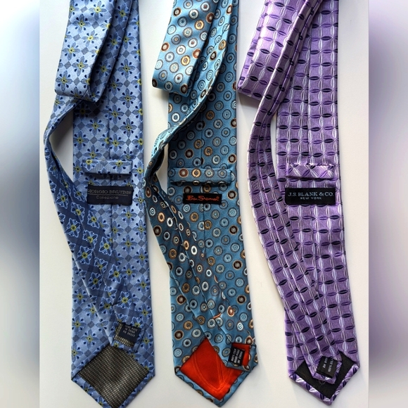 Bundle: (3) Silk Mens ties - Picture 2 of 6